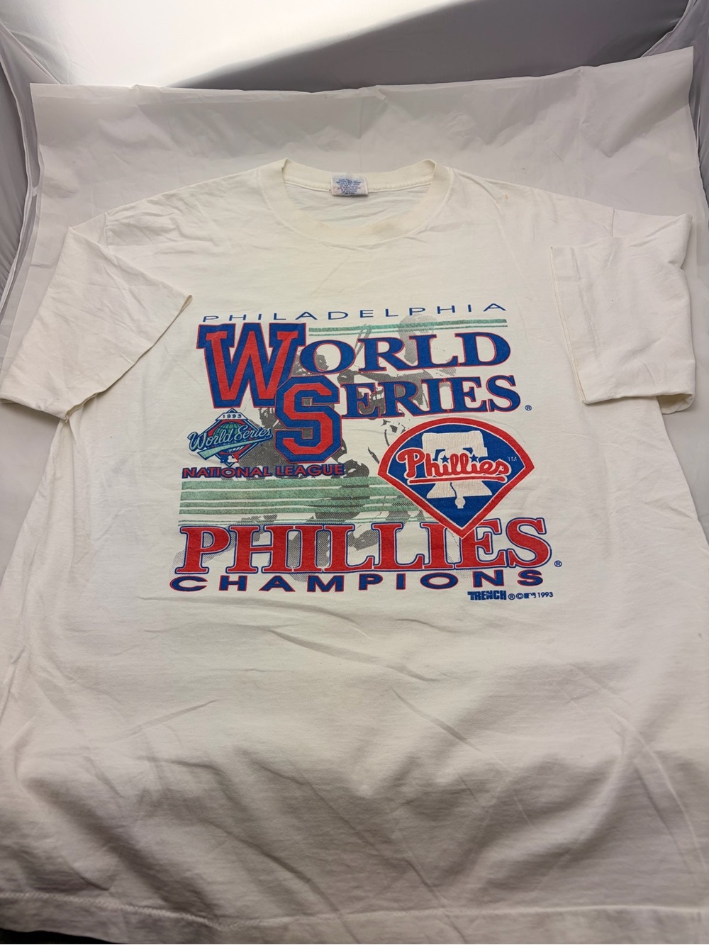 1993 Phillies World Series Champions Tee XL